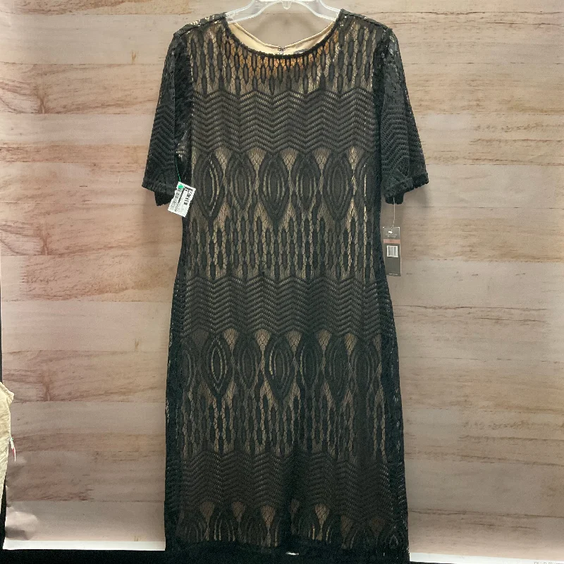 Bargain Prices Dress Casual Midi By Sharagano In Black, Size: 12
