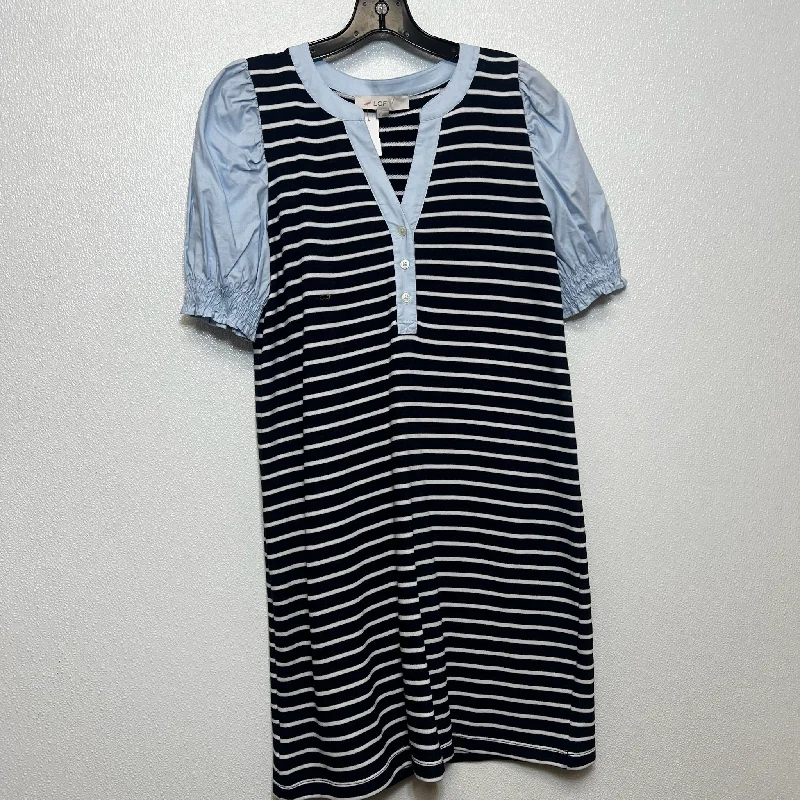 New Arrival Dress Casual Short By Loft O In Striped, Size: S