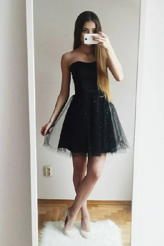 Crazy Deals Elegant Sleeveless A-line With Sequins Homecoming Dresses