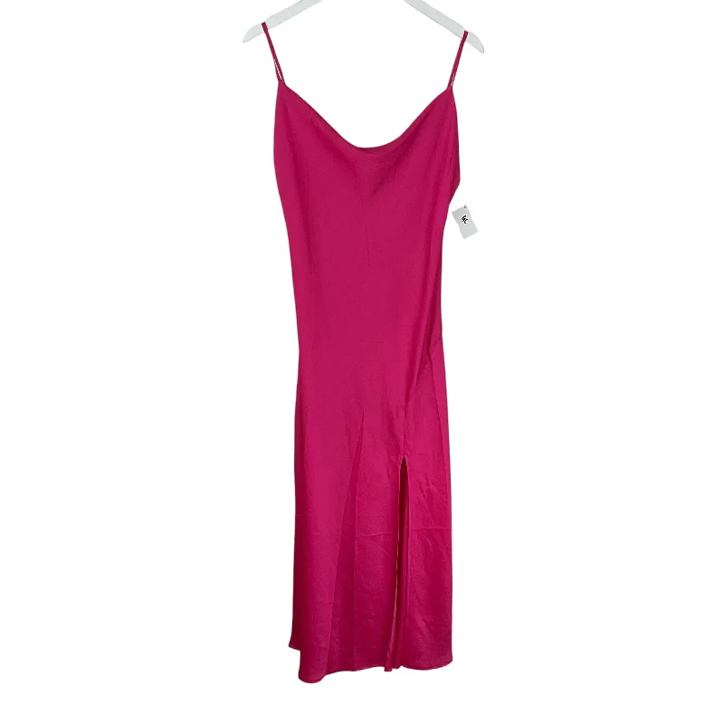 Unmissable Offer Dress Casual Maxi By Clothes Mentor In Pink, Size: M