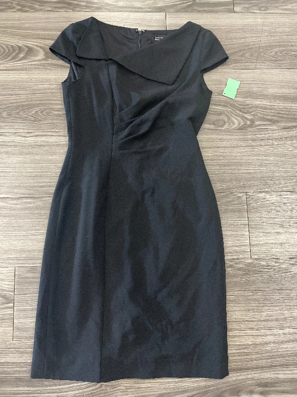 Best Bargains Dress Party Midi By Tahari By Arthur Levine In Black, Size: 4