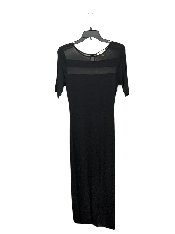 Deep Discounts Dress Casual Maxi By Monteau In Black, Size: L