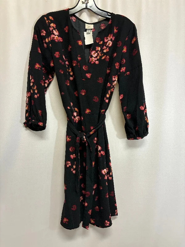Savings Event Dress Casual Midi By A New Day In Black, Size: Xs