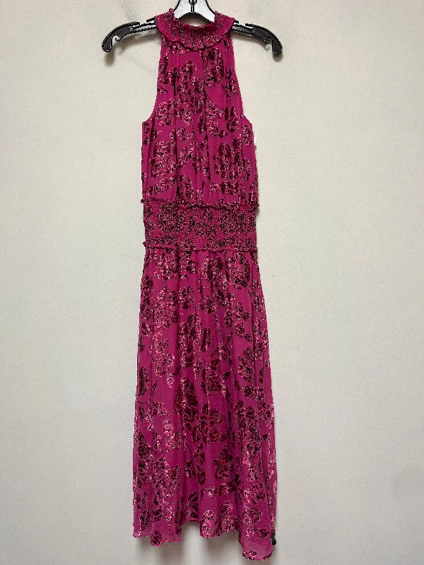Members Only Dress Casual Maxi By White House Black Market In Floral Print, Size: Xs
