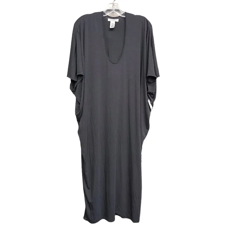 Warehouse Sale Dress Casual Midi By Chicos In Grey, Size:Osfm