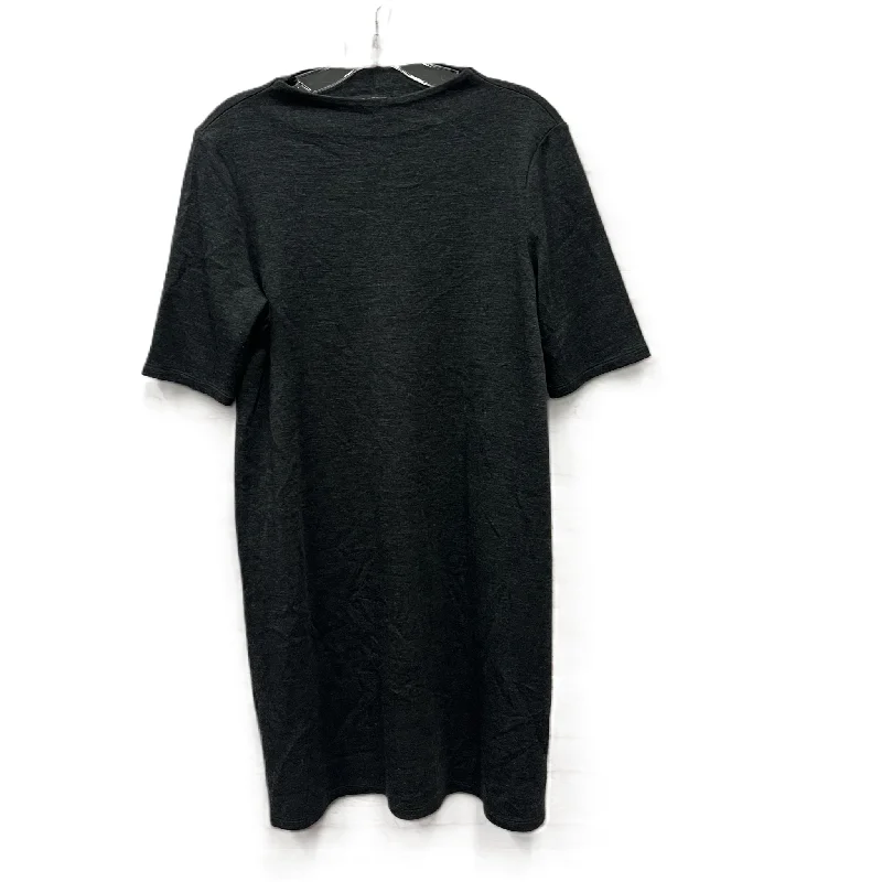 Savings Galore Dress Casual Short By Eileen Fisher In Grey, Size: M
