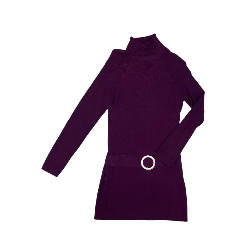 Flash Deals Dress Sweater By International Concepts In Purple, Size:M