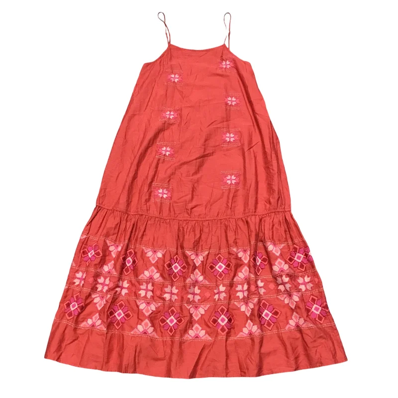 Deep Discounts Dress Casual Maxi By Zara In Red, Size: S