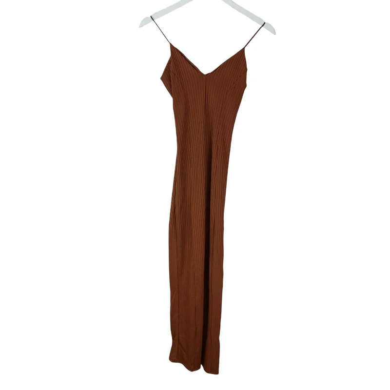 Doorbuster Deal Dress Casual Maxi By Pretty Little Thing In Orange, Size: S
