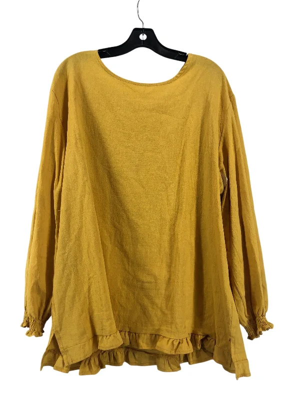 Today’s Deal Dress Casual Short By Clothes Mentor In Yellow, Size: 2x