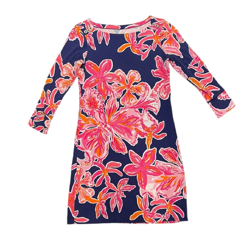 Special Discount Dress Casual Midi By Lilly Pulitzer In Blue & Pink, Size: Xxs