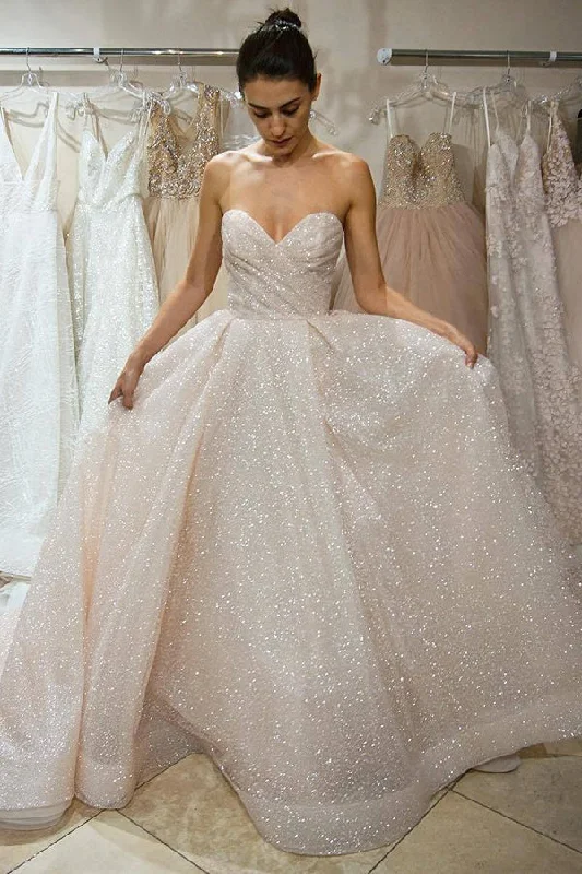 Great Deals Chic Sweetheart Court Train With Beading Sleeveless Ball Gwon Wedding Dresses Great Deals Chic Sweetheart Court Train With Beading Sleeveless Ball Gwon Wedding Dresses