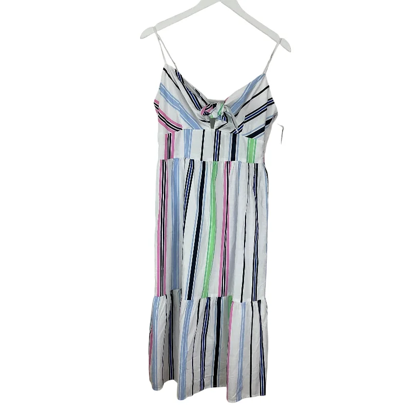 Super Sale Dress Casual Maxi By Loft In Multi-colored, Size: M