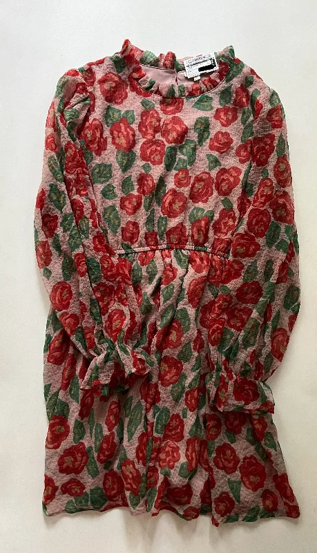 Stock Clearance Dress Casual Midi By Jodifl In Floral, Size: L