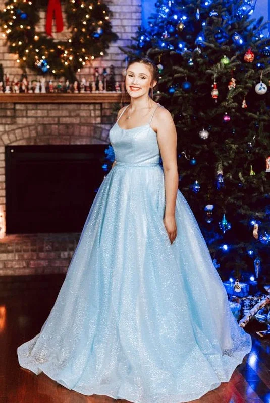 Today Only Light Blue Elegant Spaghetti Straps Plus Sizes Long Princess Prom Dresses Today Only Light Blue Elegant Spaghetti Straps Plus Sizes Long Princess Prom Dresses