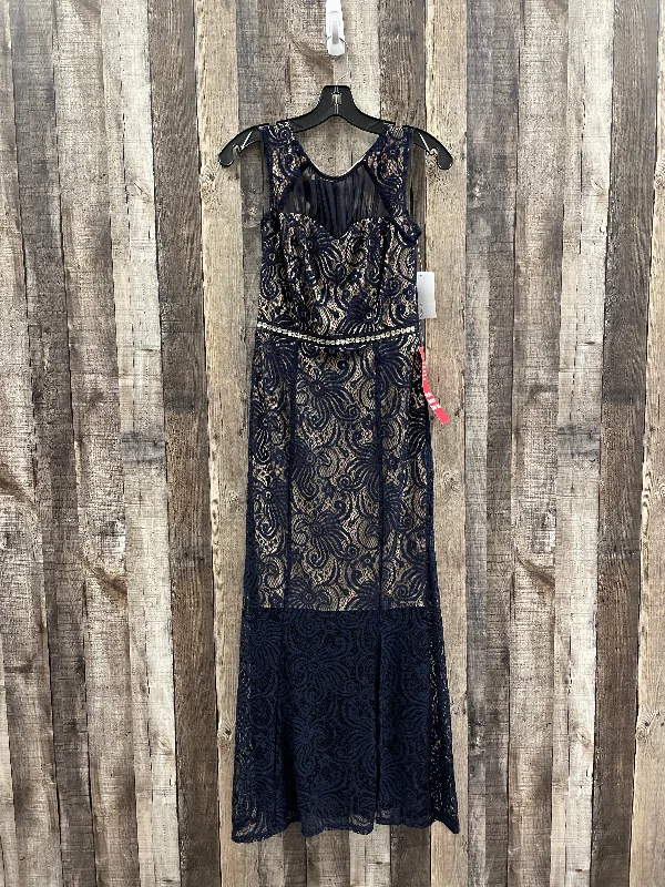Special Price Dress Party Long By Enfocus In Blue, Size: 4petite