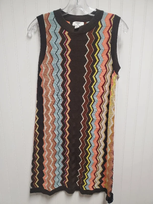 Price Blitz Dress Casual Midi By Missoni for Target In Brown, Size: S