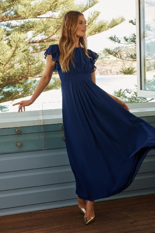 Clearance Items Marvellous Maxi Dress In Navy