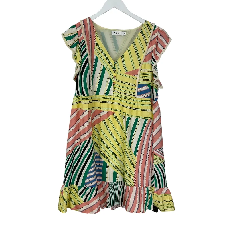 Get It Before It’s Gone Dress Casual Midi By Thml In Multi-colored, Size: M