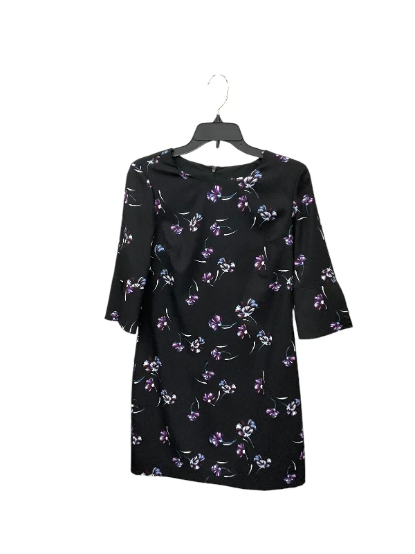 Stock Clearance Dress Casual Midi By Banana Republic In Floral Print, Size: Xs