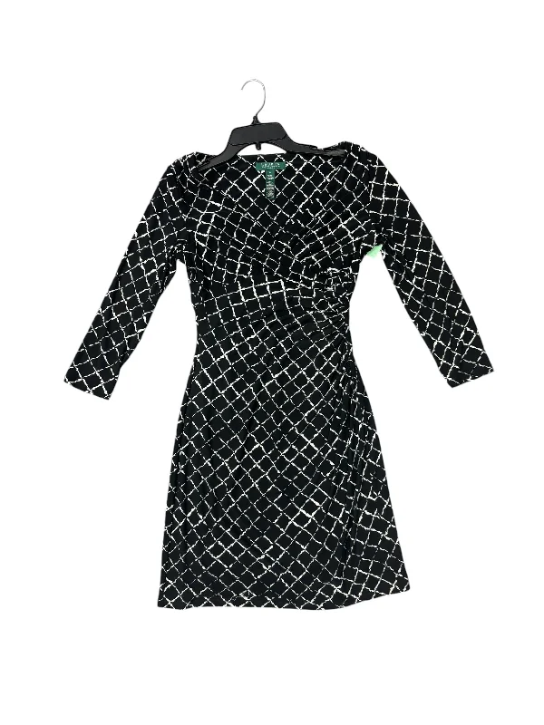Blowout Deals Dress Casual Midi By Lauren By Ralph Lauren In Black, Size: 4