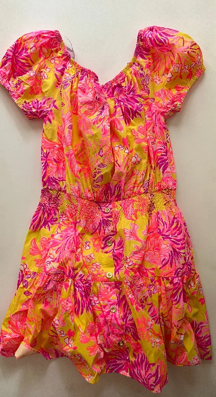 Hot Deal Dress Party Long By Lilly Pulitzer In Multi-colored, Size: Xl