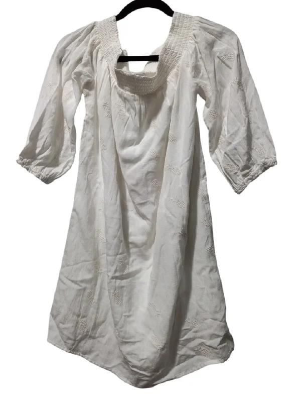 Markdown Madness Dress Casual Short By Old Navy In White, Size: M