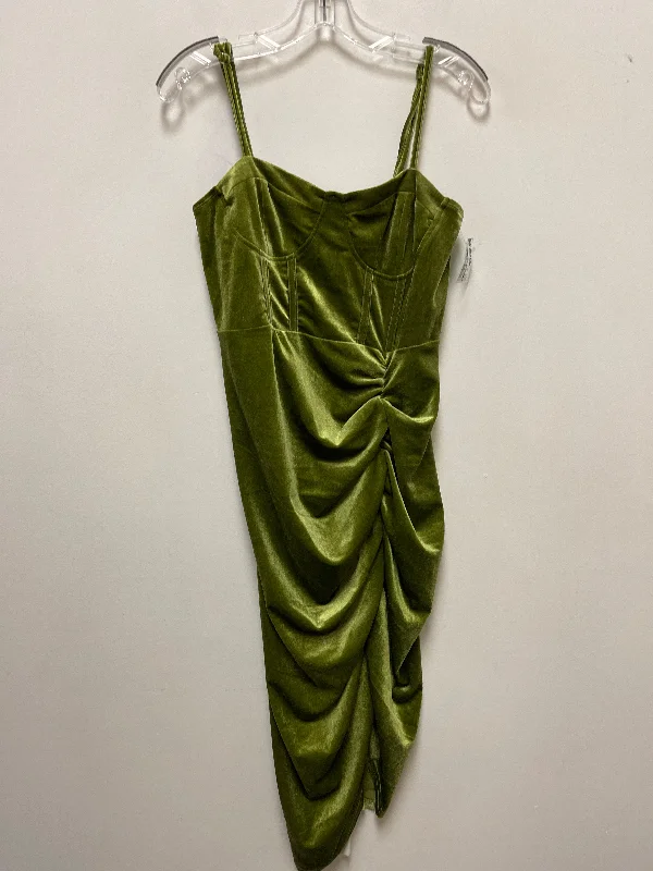 Sneak Peek Sale Dress Casual Midi By Clothes Mentor In Green, Size: L