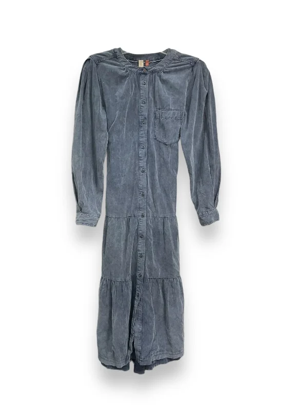 Discount Days Dress Casual Midi By Saturday/sunday In Striped Pattern, Size: Xs
