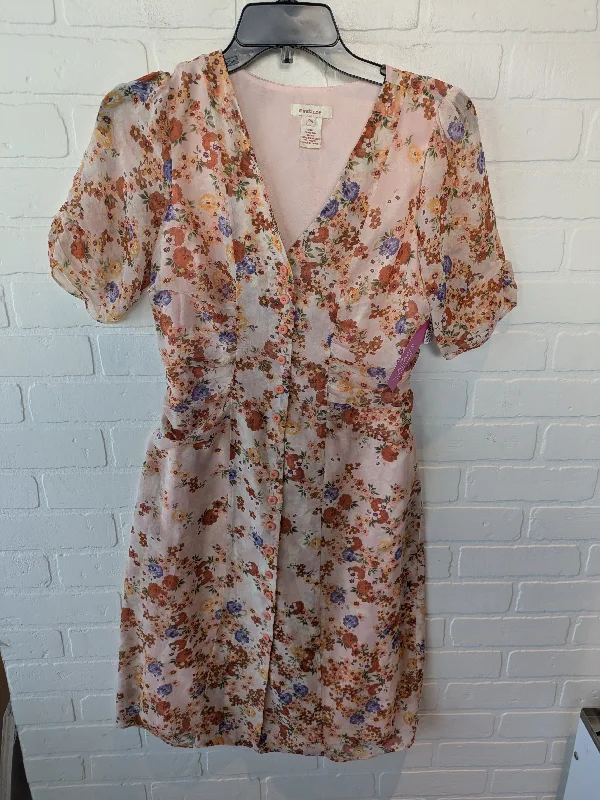 Clearance Sale Dress Casual Midi By Sundance In Peach, Size: S