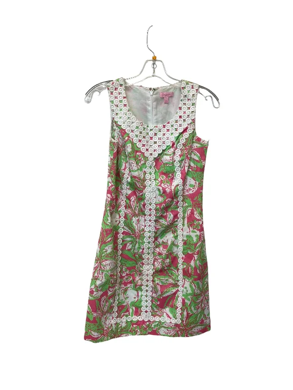 Deal Frenzy Dress Casual Midi By Lilly Pulitzer In Multi-colored, Size: 2