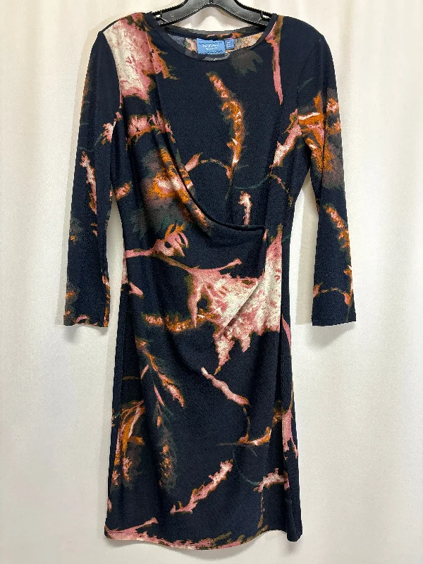 Big Discounts Dress Casual Midi By Simply Vera In Navy, Size: Xs