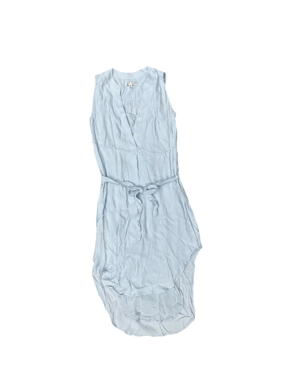 YEAR-End Sale Dress Casual Midi By Cabi In Blue, Size: S