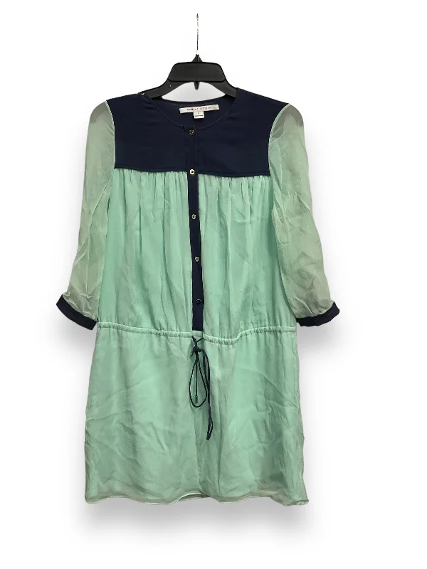 Act Now Dress Casual Short By Diane Von Furstenberg In Green, Size: S