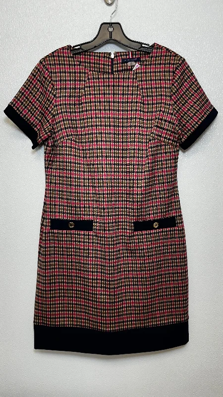 Loyalty Reward Dress Casual Short By Tommy Hilfiger O In Plaid, Size: 10