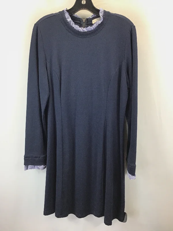 Special Offer Dress Casual Short By Eliane Rose In Navy, Size: L