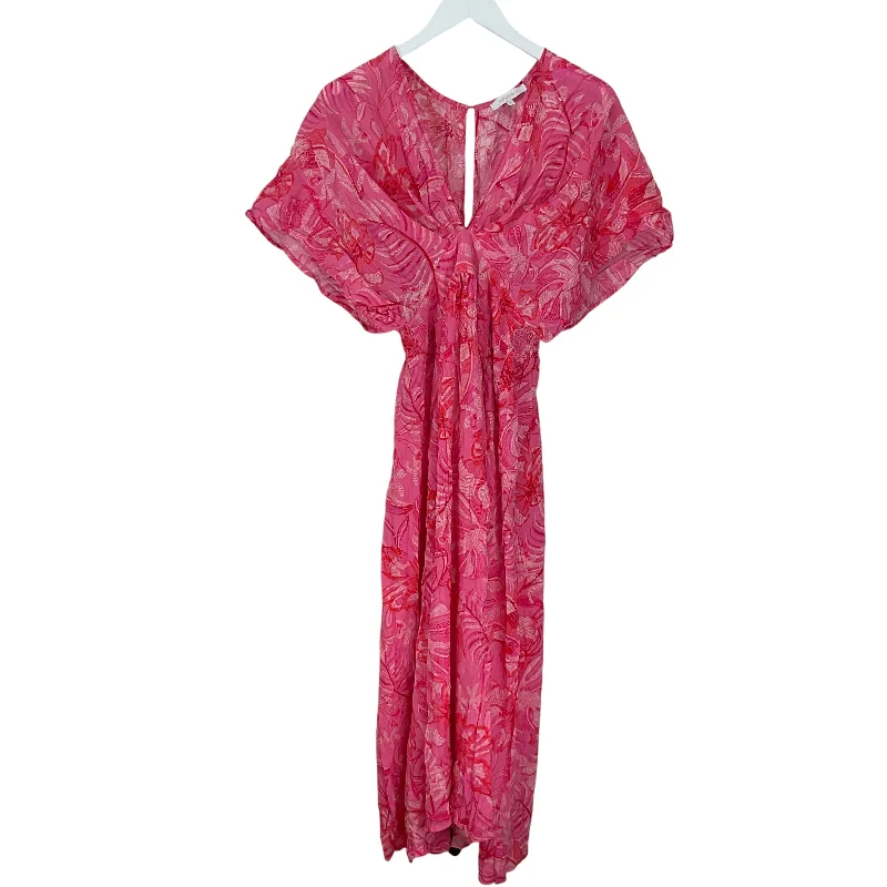 Clearance Items Dress Casual Maxi By Olivaceous In Pink, Size: M