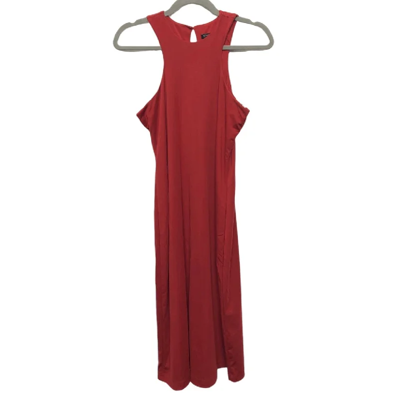 Deal of the Day Dress Casual Short By Banana Republic In Orange, Size: S
