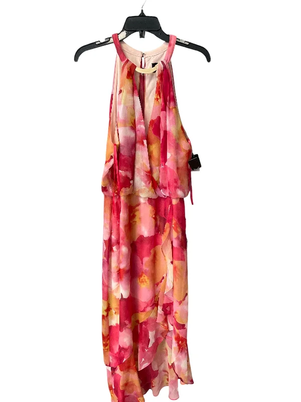 Price Cut Dress Party Midi By Cmb In Floral Print, Size: 12