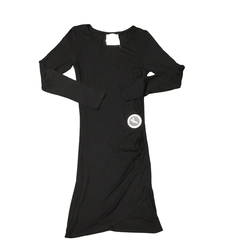 Blowout Sale Dress Casual Midi By Fantastic Fawn In Black, Size: S