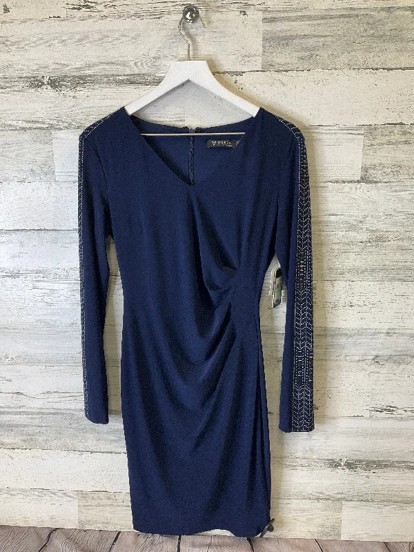 Instant Discount Dress Casual Short By Guess In Navy, Size: M