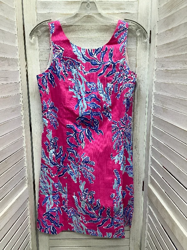 Savings Galore Dress Casual Short By Lilly Pulitzer In Pink, Size: 0