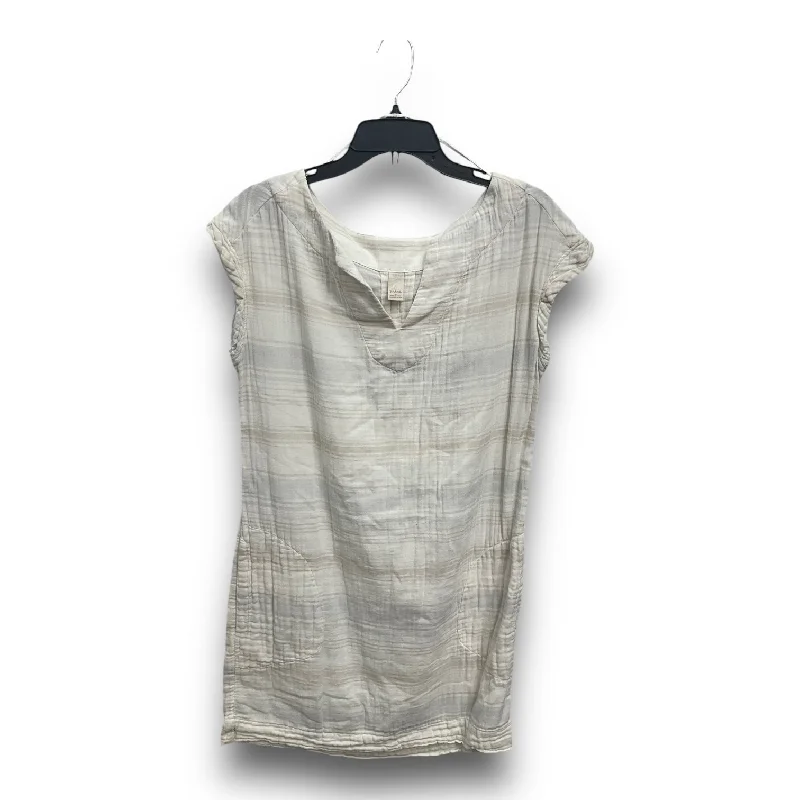 Super Sale Dress Casual Midi By Prana In Striped Pattern, Size: M