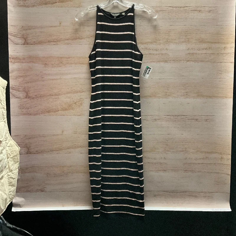 Act Fast Dress Casual Midi By Ted Baker In Striped Pattern, Size: 2