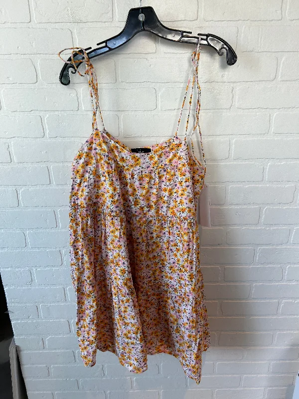 Mega Sale Dress Casual Short By Lulus In Yellow, Size: L
