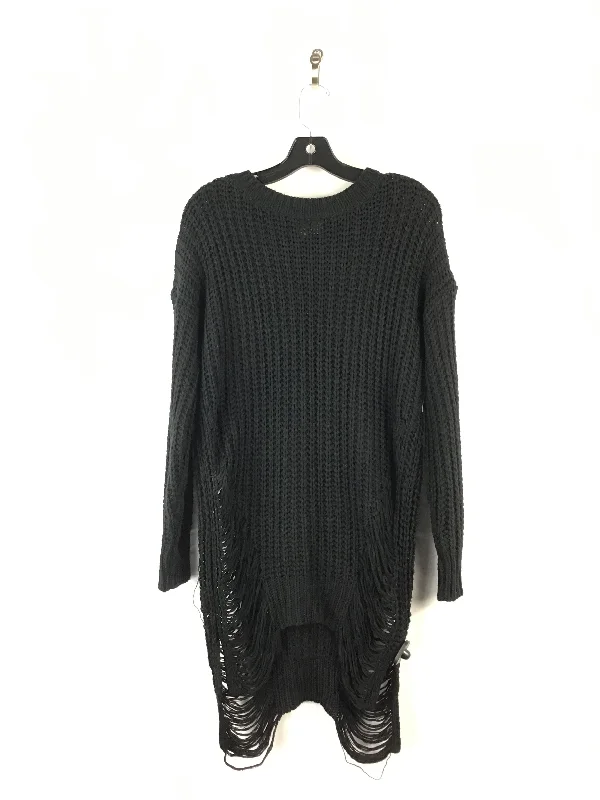 Can't Miss Dress Sweater By Clothes Mentor In Black, Size: L