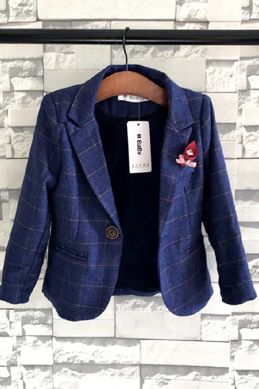Steals and Deals Cute Little Boys Slim Fit Suit Long Sleeves Ring Bearer Suits R04