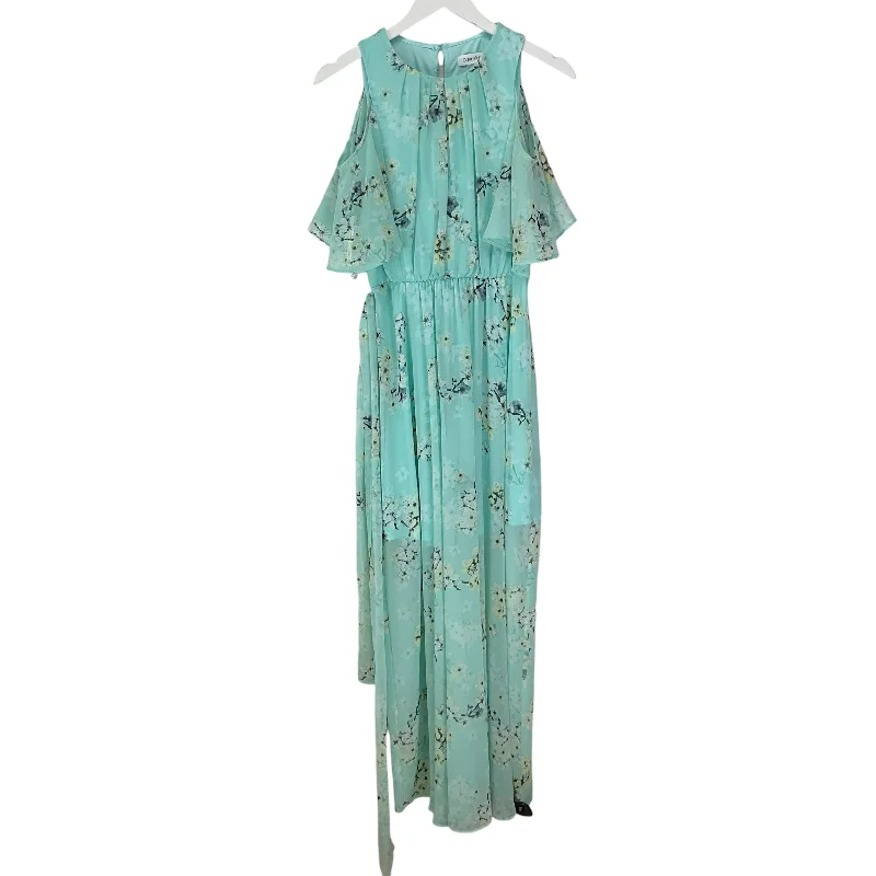 Holiday Sale Dress Casual Maxi By Calvin Klein In Blue, Size: 4