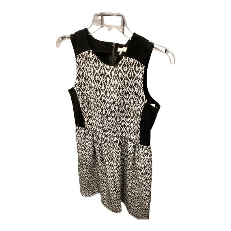 Low Prices Dress Work By Madewell In Black & White, Size: S