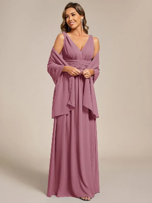 YEAR-End Sale Elegant Chiffon Shawl for Special Occasions
